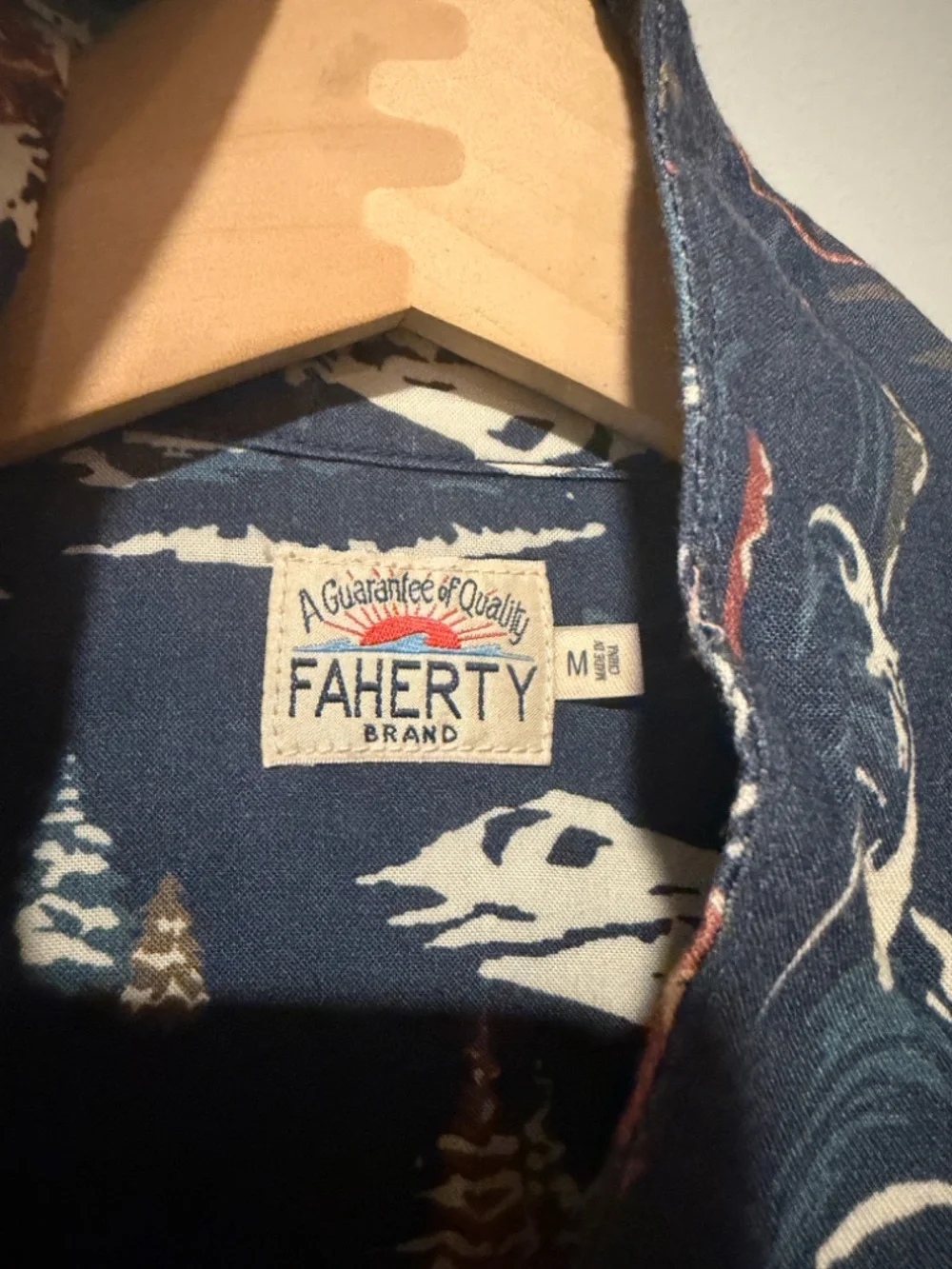 Faherty Sea to Ski Camp Shirt - Picture 2 of 3